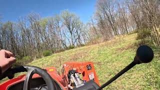 Kubota L3302 Bush Hogging