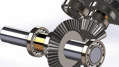 Mechanical Speed Reducer  - SolidWorks Animation 2 (Gear Detail)