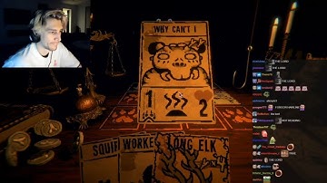 xQc plays Inscryption | Part (3/4)