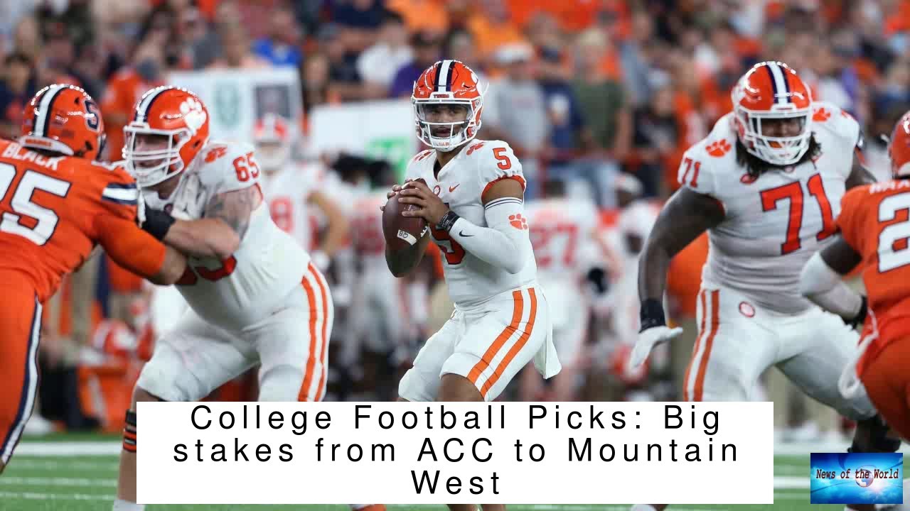 College Football Picks: Big stakes from ACC to Mountain West