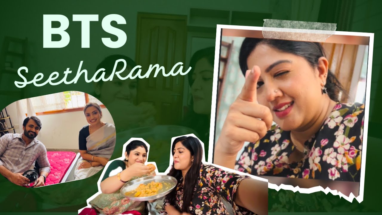 ಸೀತಾ ರಾಮ ಸೆಟ್ಟಲ್ಲಿ ನಮ್ದೇ ಹವಾ 😜