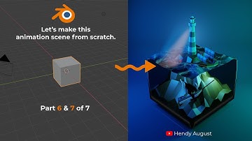 TUTORIAL | Part 4 of 4 | Looping Ocean Modifier, Scene Modeling, Animation | Blender