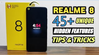 Realme 8 Tips And Tricks | Realme 8 Top 45+ Unique Hidden Features Tips & Tricks in Hindi