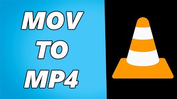 How to convert .MOV to .MP4 using VLC Media Player... Easy steps!!