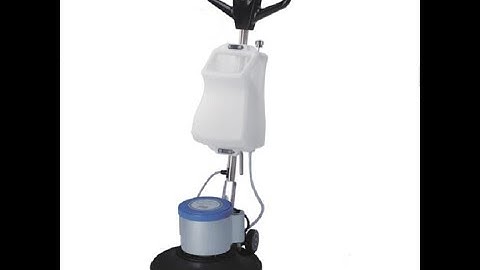 Assembly video of BF522 175 rpm 13L Big Water Tank 1200W Single Disc floor buffer