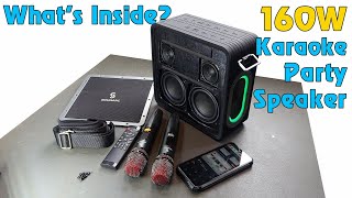 What's Inside Sounarc A3 Pro 160W Karaoke Party Speaker