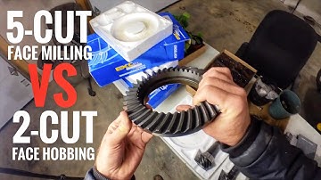 2-cut vs 5-cut gears - Ring gear runout - 2002 Camaro SS gears are noisy