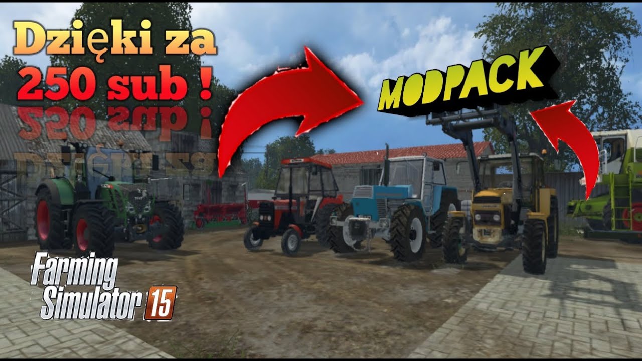 Fs 15 🚜 MODPACK 😎 na polską wieś 👍 Dolnośląska wieś