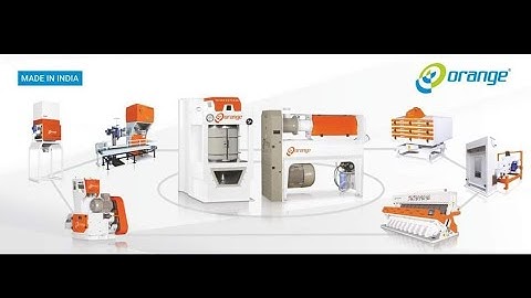 Orange Introduces New Rice Milling Machines End to End!