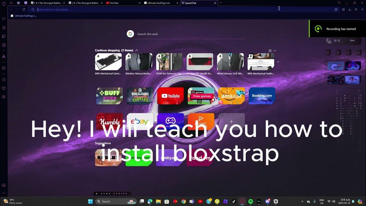How to install bloxstrap tutorial 2024 youtube