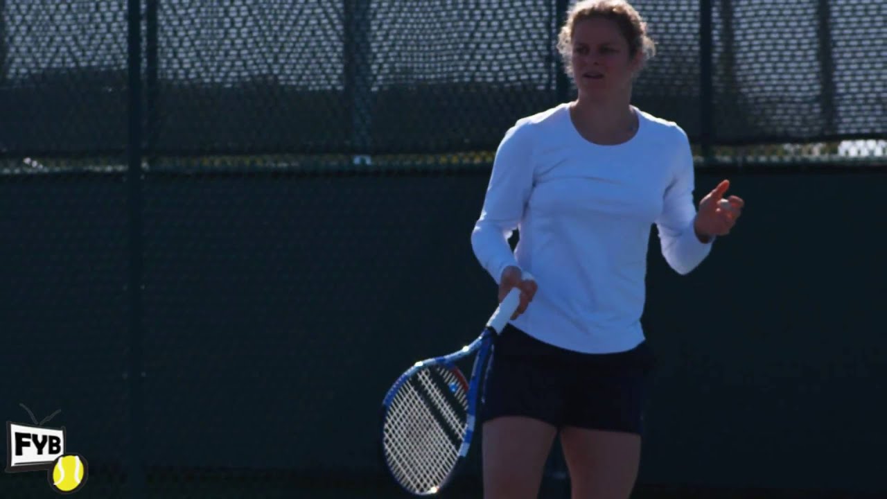 Closeup footage of Kim Clijsters in HD Indian Wells Pt. 35 YouTube