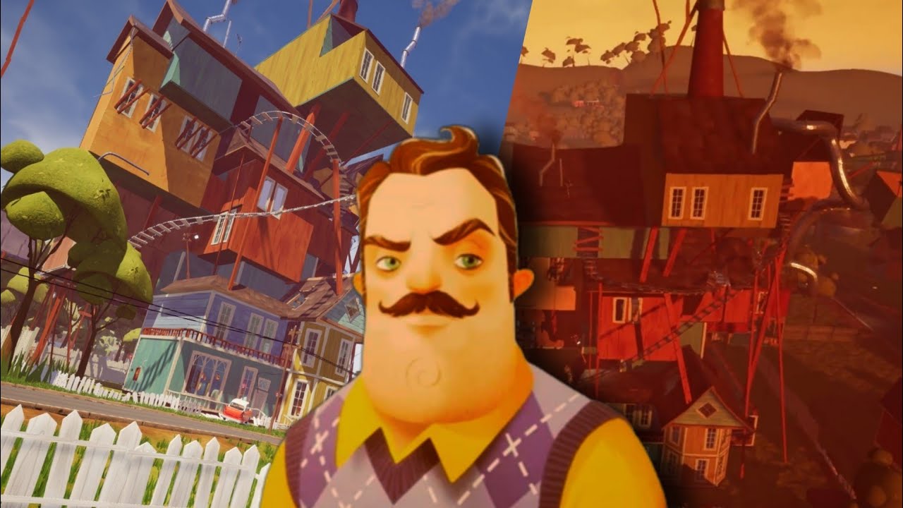 ¿LA PEOR VERSION DE LAS ALPHAS DE HELLO NEIGHBOR? | Hello Neighbor Alpha 4