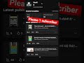 one subscriber please support me