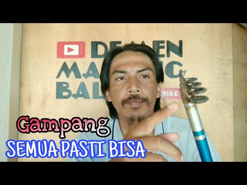 Video: Cara Mengganti Cincin Pada Pancing Teleskopik