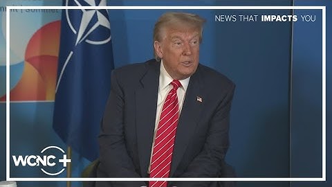 Trump speaks at NATO Summit
