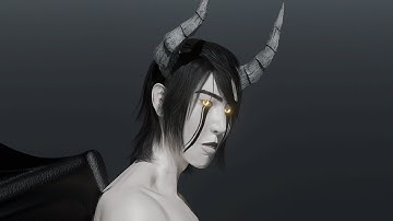 Ulquiorra Turntable (Blender 3D) (Game Ready)