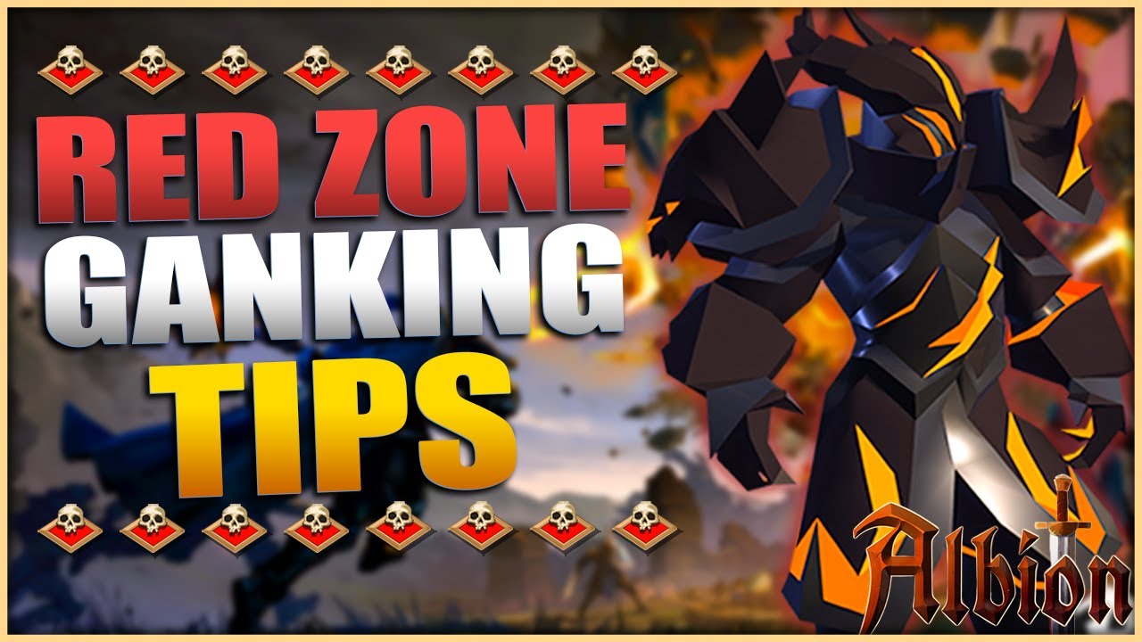 FOUR Tips Red Zone Ganking! Albion Online YouTube
