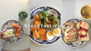 a week of new breakfast ideas, busy semester, journaling and learning a new language