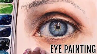 How to Paint a Realistic Eye with Watercolor