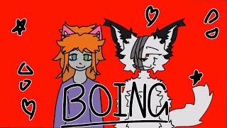 BOING . Animation meme . FlipaClip . Fake collab with:​⁠@hoshi.yukiii . ⚠️Flash warning⚠️