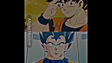Goku vs Vegeta All Forms(sort of) #shorts #dragonball