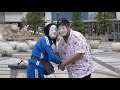 「仮面舞踏会」加納真実  高松大道芸フェスタ2019
