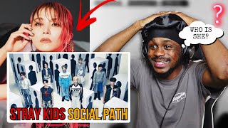 OMG WHO IS SHE!!? | Stray Kids - Social Path (feat. LiSA) MV **REACTION**