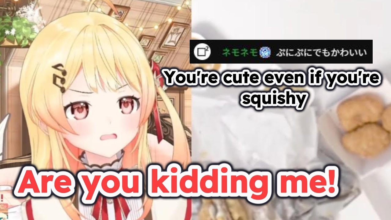 Kanade got mad after being told by her chat that she looks like a moon