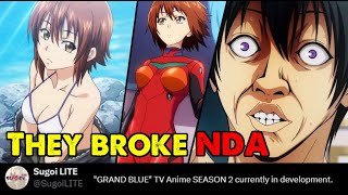 Animator Breaks NDA to Leak Anime Early aka Grand Blue Season 2