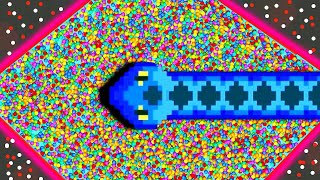 : WOW ! PIXEL SNAKE FOUND DELICIOUS TASTY SCORES  BEST EPIC SNAKE IO GAMEPLAY