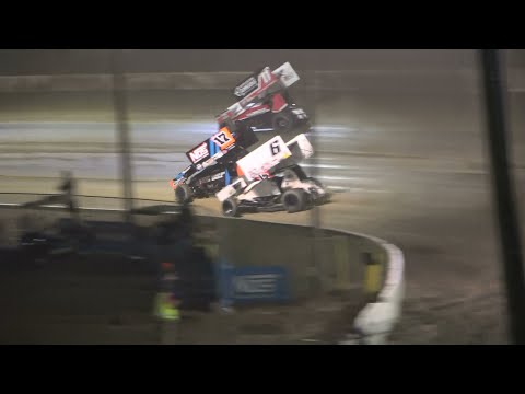 World Of Outlaws LCQ Highlights - Volusia Speedway Park 02/11/2023