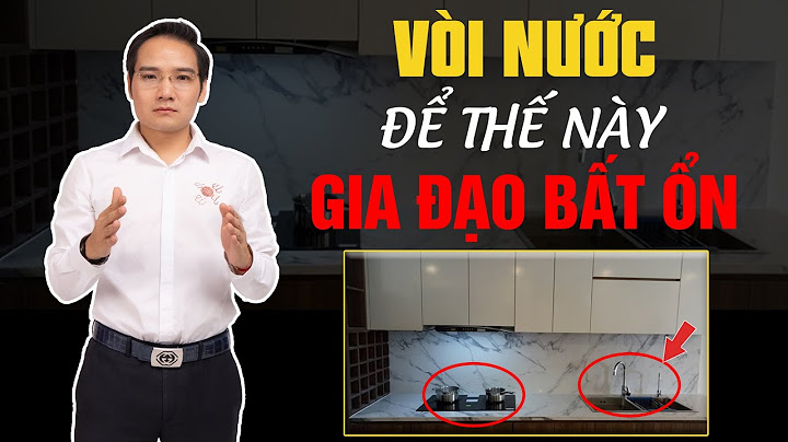 Hóa giải phong thủy bếp gần chậu rửa