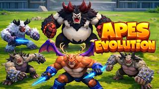 Ape Runner Evolution Gameplay From Ape To Giant Gorilla Evolution