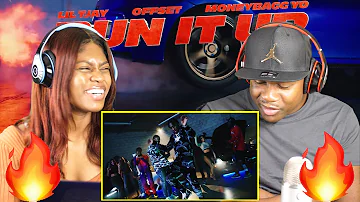 LIL TJAY - RUN IT UP 🏃🏾‍♂️ FT. OFFSET & MONEYBAGG YO 💰 REACTION