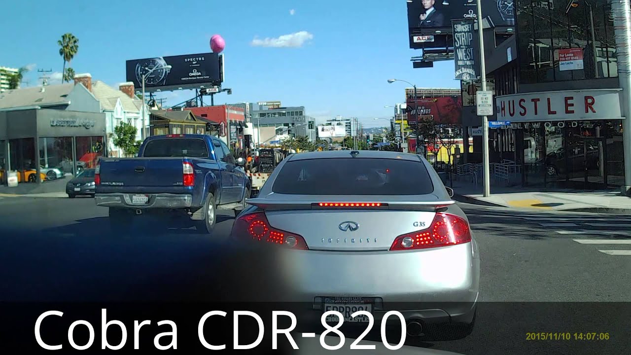 Cobra CDR-820 VS CDR-840 - YouTube