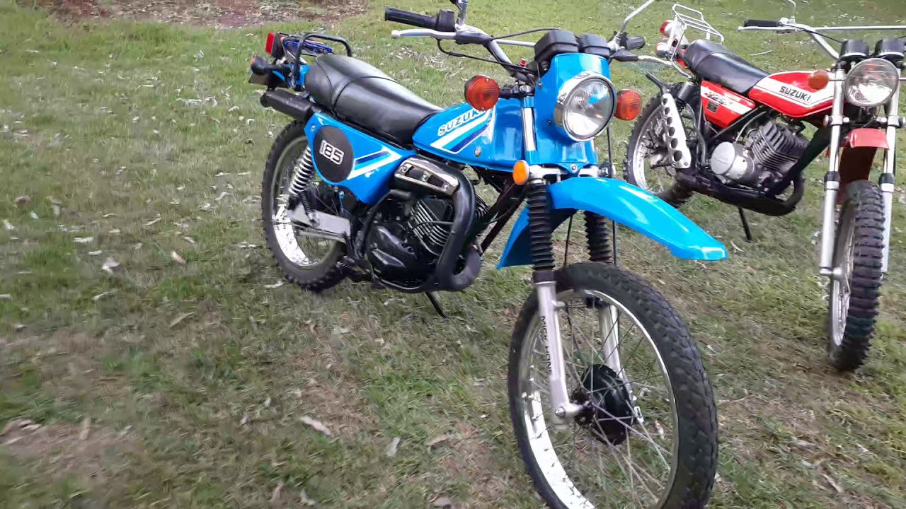 Suzuki TS TS125 TRAIL BIKE CLASSIC - YouTube