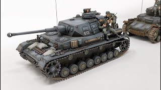 Panzer IV for my German Invasion Diorama scale 1:35 / German Gray Tutorial