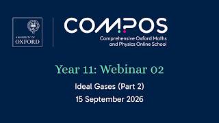 COMPOS'26 Y11 Webinar 02 - Ideal Gases