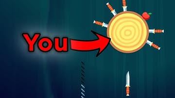 I Made Knife Hit BUT You Are The Circle Using My Phone | Apple Chop Devlog
