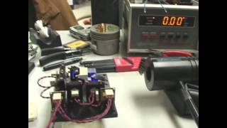 4 Watt 445nm Quad Laser Module Test