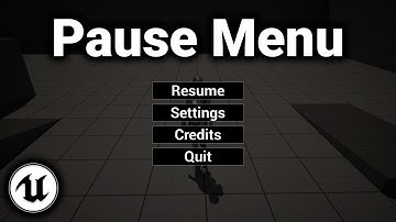 Pause Menu Tutorial (Menu Series Part 2) - Unreal Engine 5.4+