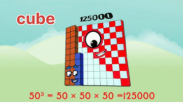 Meet the number cube 41 to 50 |#learntocount ‎@educationalcorner110  