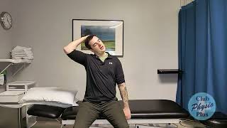 Neck stretches to help with desk workers