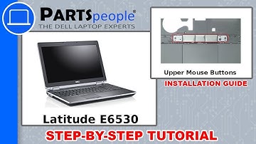 Dell Latitude E6530 (P19F001) Upper Mouse Buttons How-To Video Tutorial