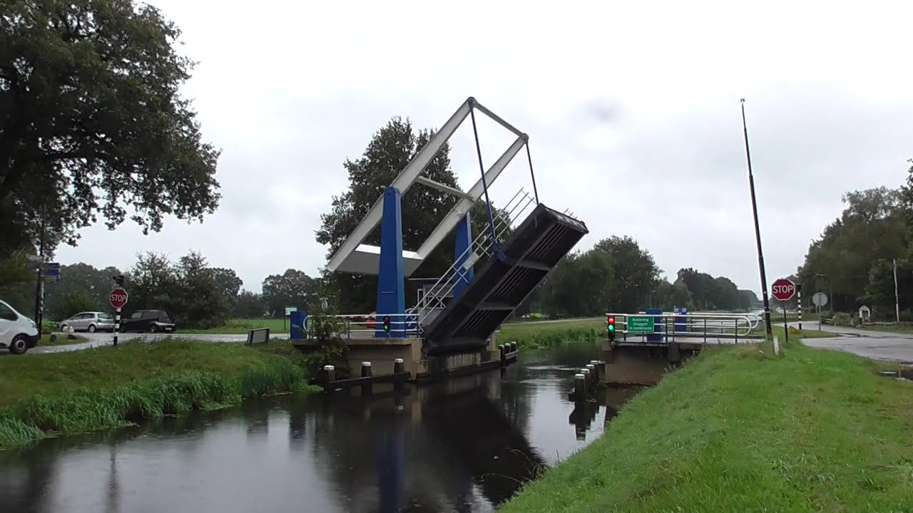 Brugopening Holslootbrug Holsoot Ophaalbrug Drawbridge/ Pont Levis/ Klappbrücke