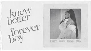 Ariana Grande - Knew Better & Forever Boy (Dangerous Woman Tour: Live Studio Version)