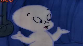 "SATURDAY MORNING CARTOON" CASPER in SCARE RAID