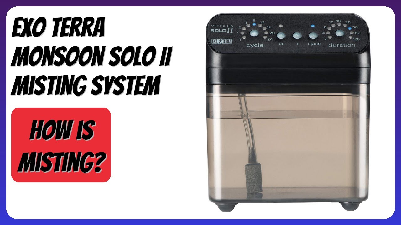 レイアウト用品 EXO TERRA MONSOON SOLO Monsoon Solo II