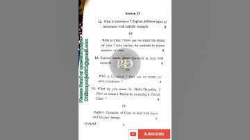 CRSU BCA 4th sem Programming with Jawa BCA-19-41 examination 2022