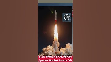 Slow Motion EXPLOSION SpaceX Rocket Blasts Off